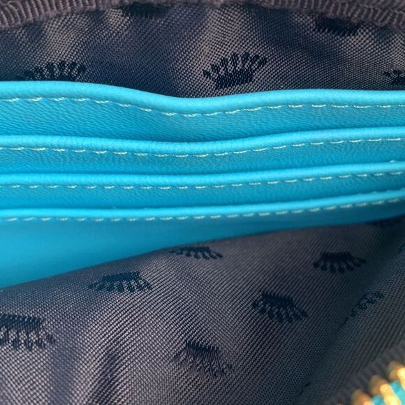 Juicy Couture Y2K Mini Crossbody in Tonic Turquoise with JC Logo - Picture 7 of 12